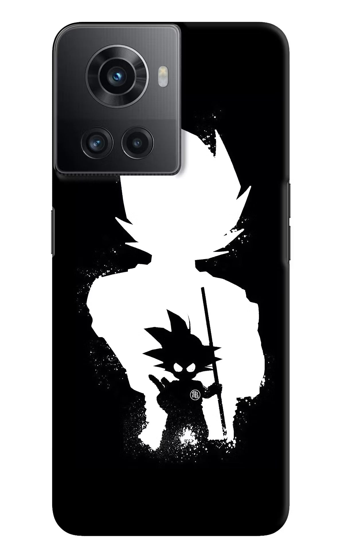 Goku Shadow OnePlus 10R 5G Hard Case Back Cover by Casekaro