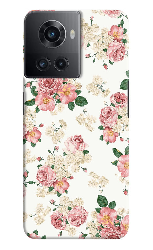 Flowers OnePlus 10R 5G Hard Case Back Cover by Casekaro