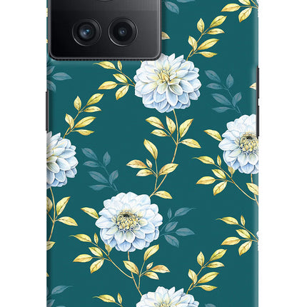 Flowers OnePlus 10R 5G Hard Case Back Cover by Casekaro