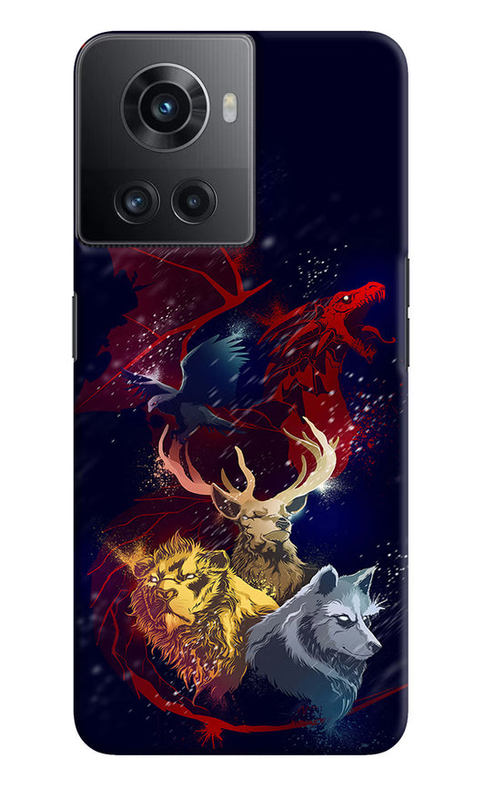 Game Of Thrones OnePlus 10R 5G Hard Case Back Cover by Casekaro