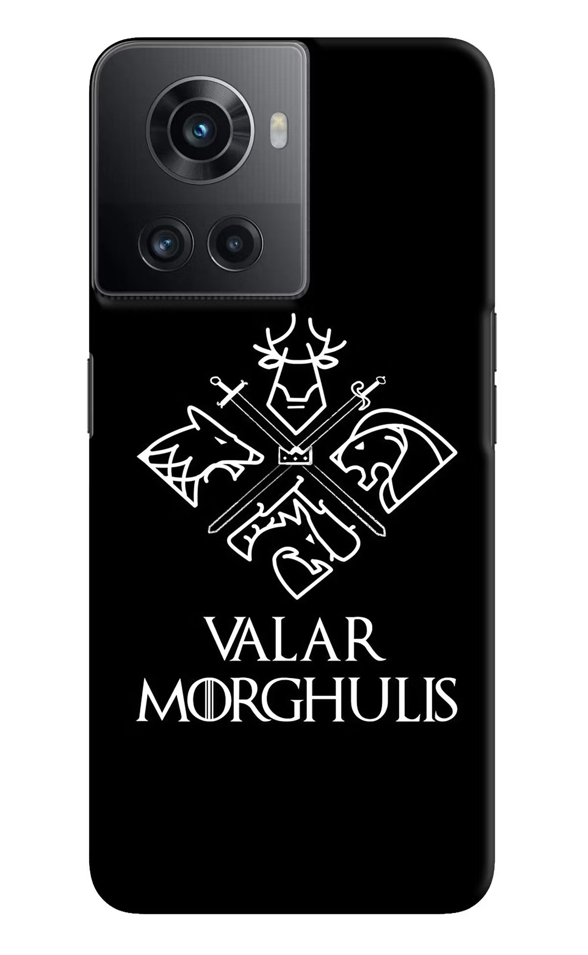 Valar Morghulis | Game Of Thrones OnePlus 10R 5G Hard Case Back Cover by Casekaro
