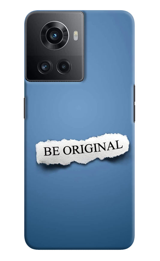 Be Original OnePlus 10R 5G Hard Case Back Cover by Casekaro