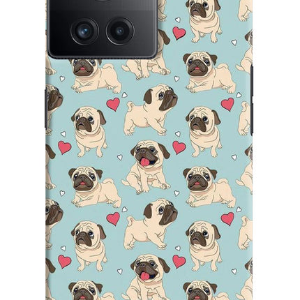 Pug Dog OnePlus 10R 5G Hard Case Back Cover by Casekaro