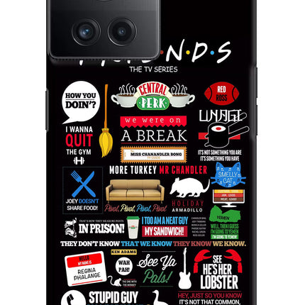 FRIENDS OnePlus 10R 5G Hard Case Back Cover by Casekaro