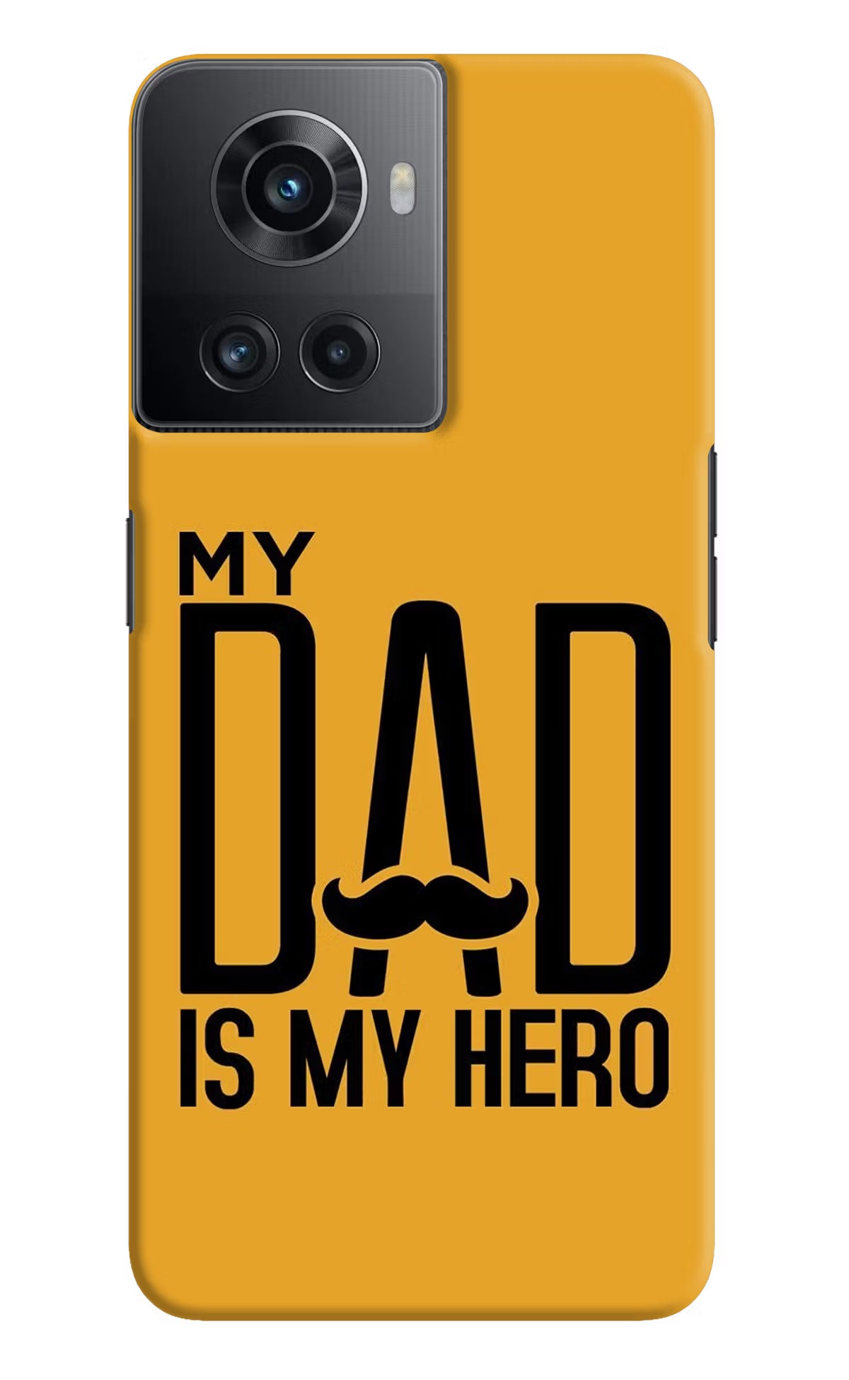My Dad Is My Hero OnePlus 10R 5G Hard Case Back Cover by Casekaro