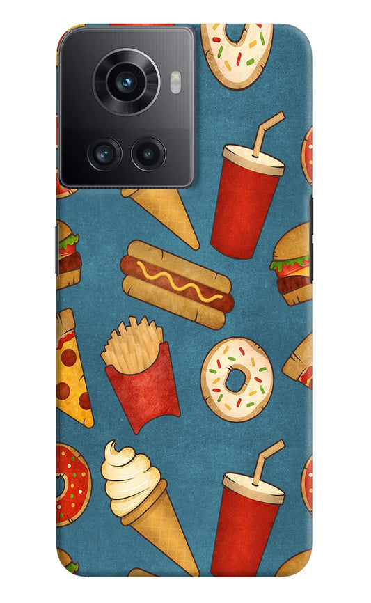 Foodie OnePlus 10R 5G Hard Case Back Cover by Casekaro