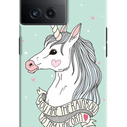 Unicorn Wallpaper OnePlus 10R 5G Hard Case Back Cover by Casekaro