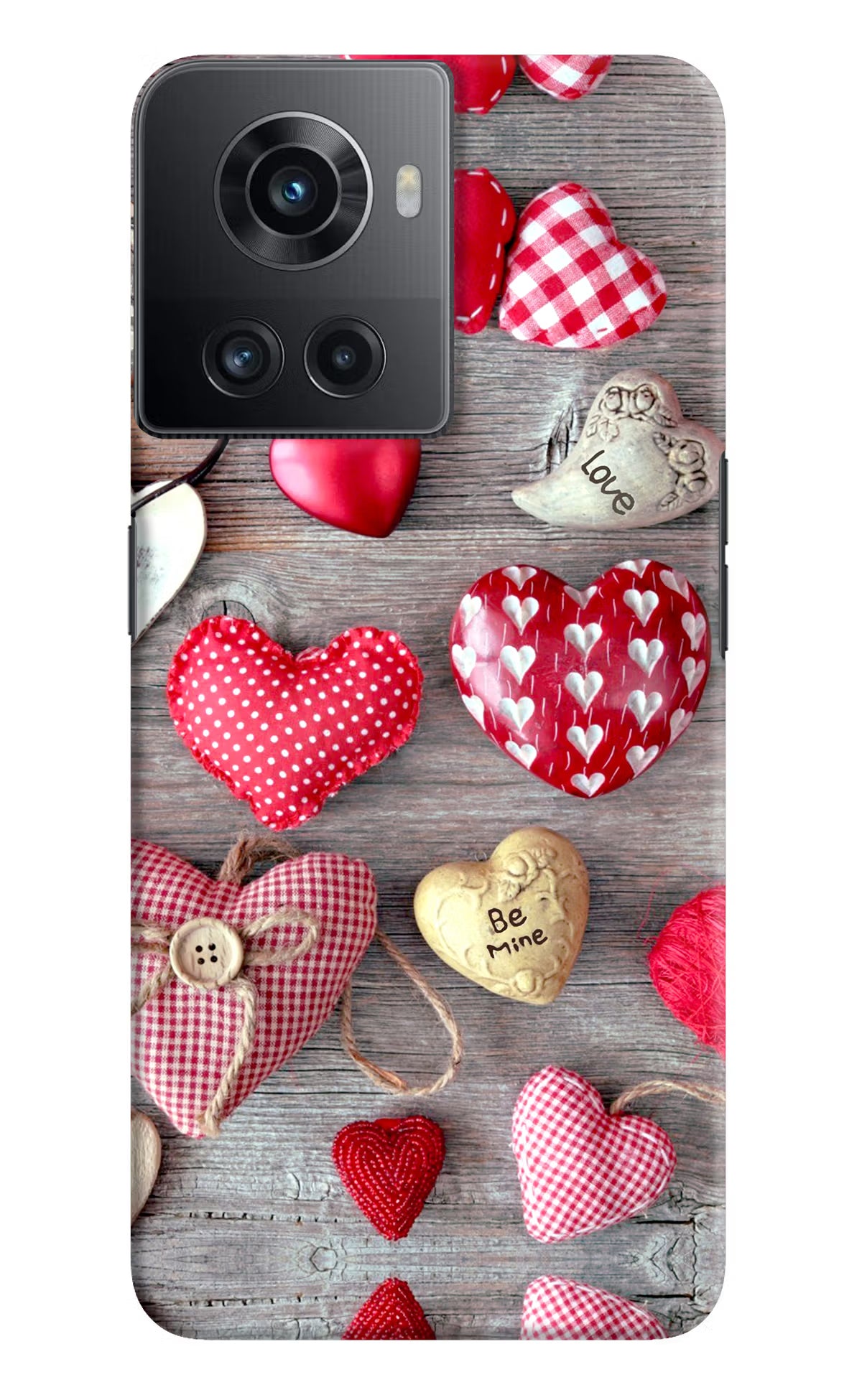 Love Wallpaper OnePlus 10R 5G Hard Case Back Cover by Casekaro
