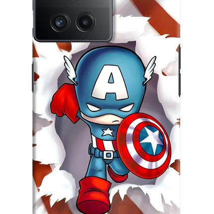 Captain America OnePlus 10R 5G Hard Case Back Cover by Casekaro
