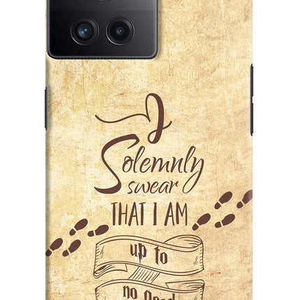 I Solemnly swear that i up to no good OnePlus 10R 5G Hard Case Back Cover by Casekaro