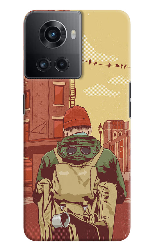 Adventurous OnePlus 10R 5G Hard Case Back Cover by Casekaro