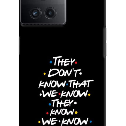 FRIENDS Dialogue OnePlus 10R 5G Hard Case Back Cover by Casekaro