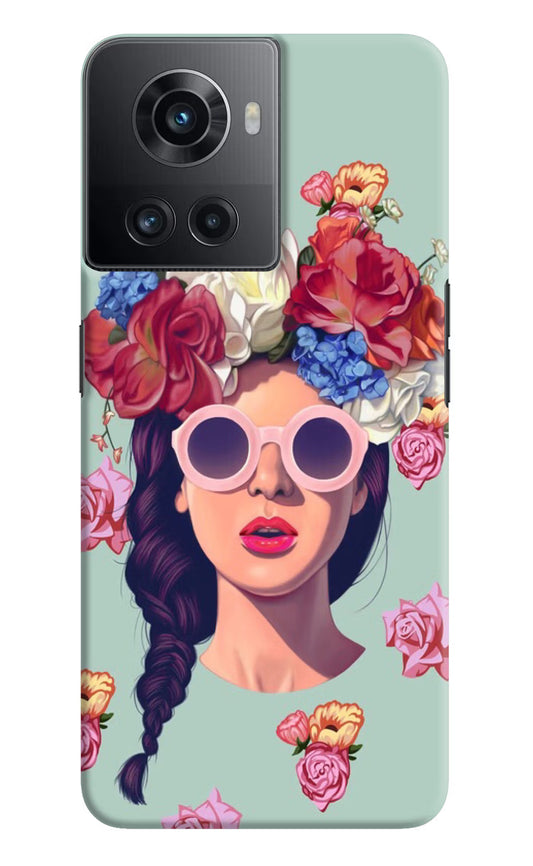 Pretty Girl OnePlus 10R 5G Hard Case Back Cover by Casekaro