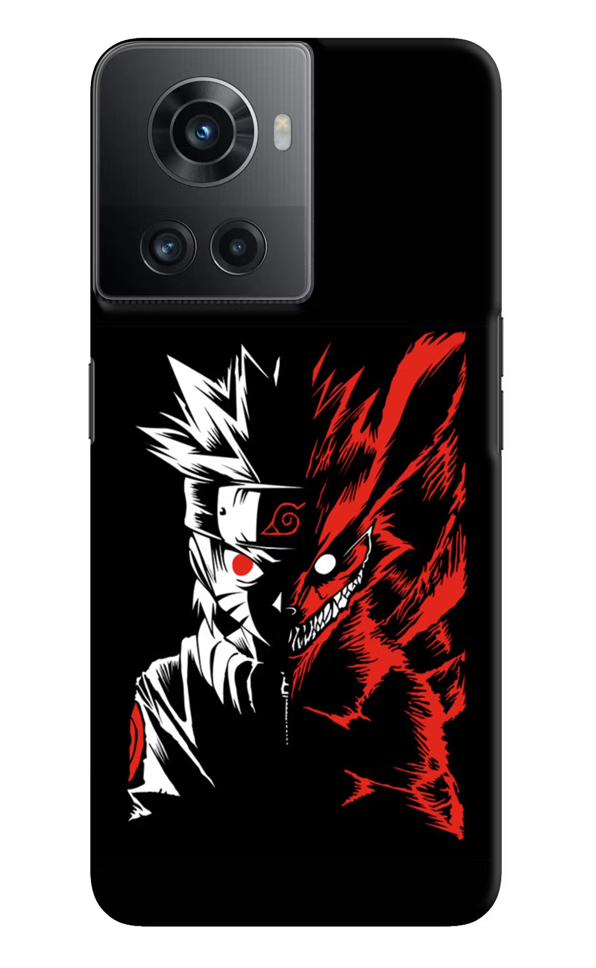 Naruto Two Face OnePlus 10R 5G Hard Case Back Cover by Casekaro