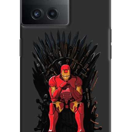 Ironman Throne OnePlus 10R 5G Hard Case Back Cover by Casekaro