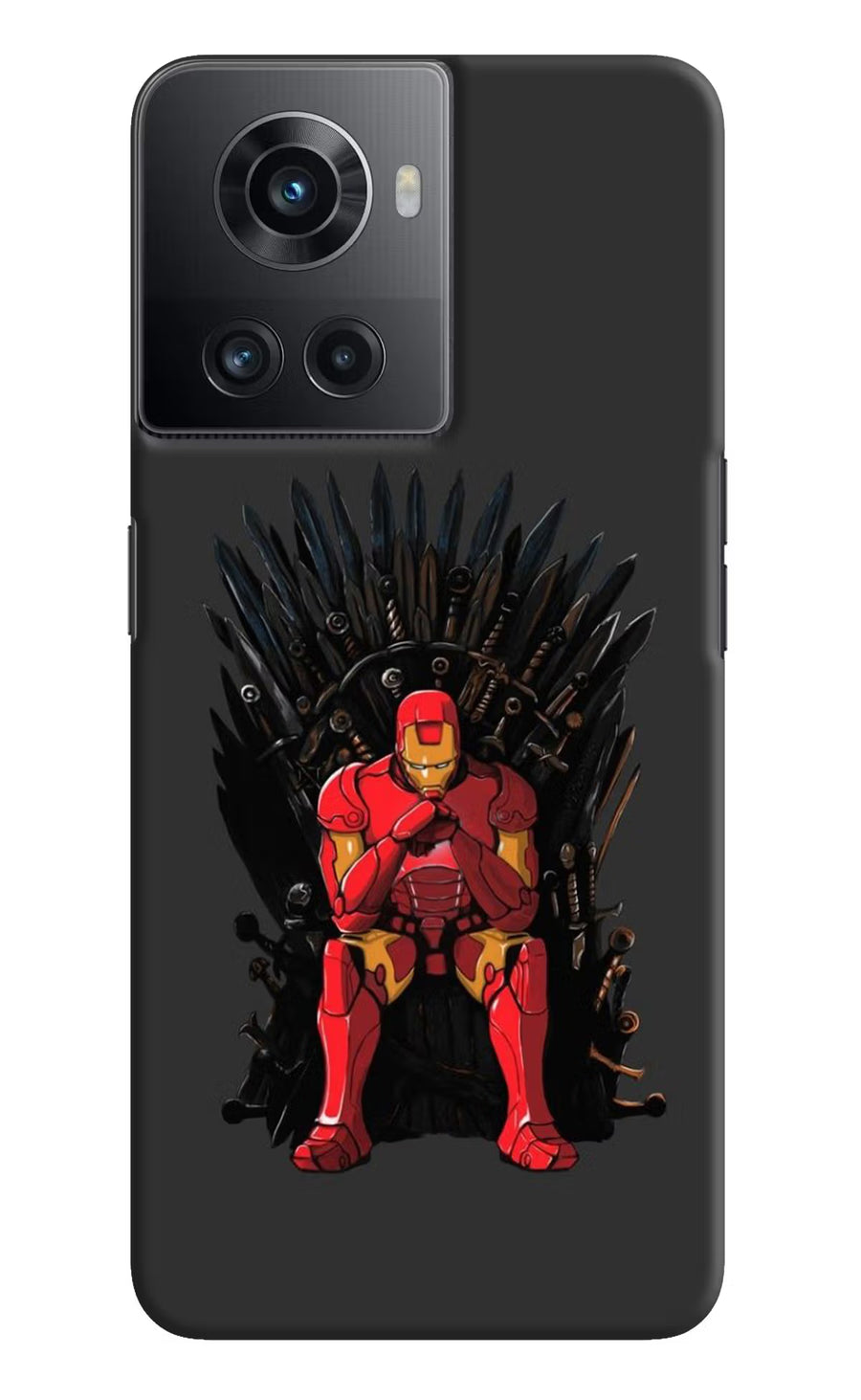Ironman Throne OnePlus 10R 5G Back Cover, Hard case