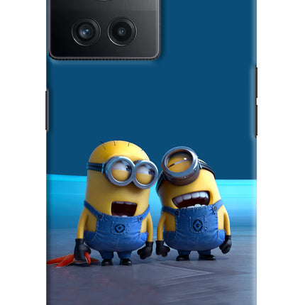 Minion Laughing OnePlus 10R 5G Hard Case Back Cover by Casekaro