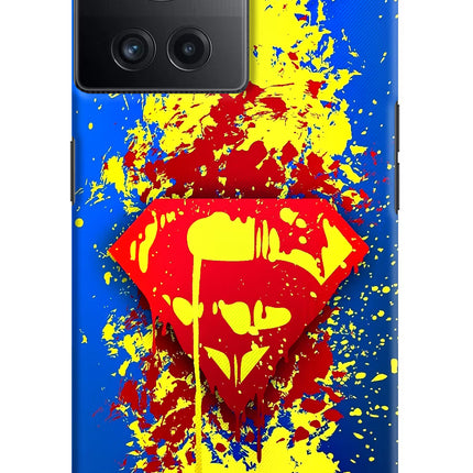 Superman logo OnePlus 10R 5G Hard Case Back Cover by Casekaro