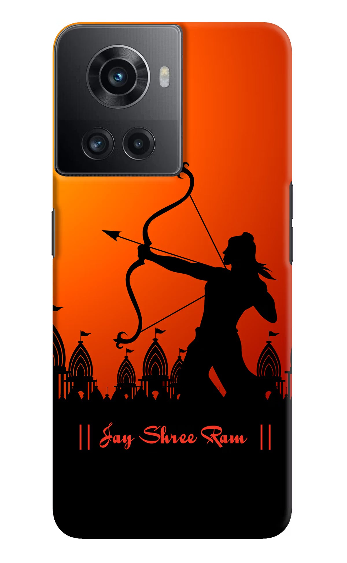 Lord Ram - 4 OnePlus 10R 5G Hard Case Back Cover by Casekaro