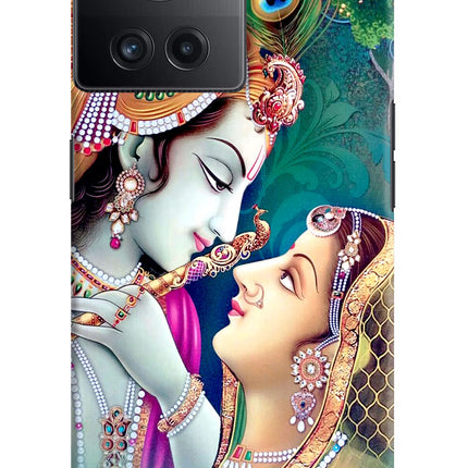 Lord Radha Krishna OnePlus 10R 5G Hard Case Back Cover by Casekaro