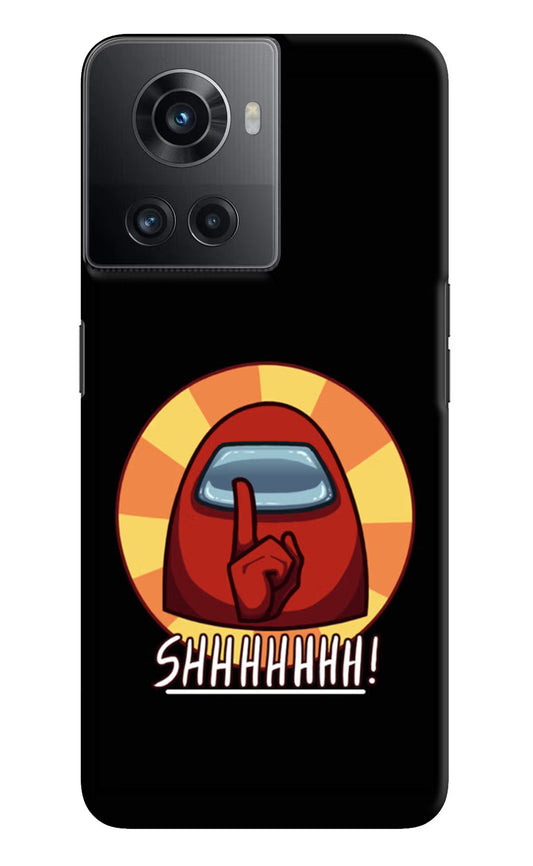 Among Us Shhh! OnePlus 10R 5G Hard Case Back Cover by Casekaro