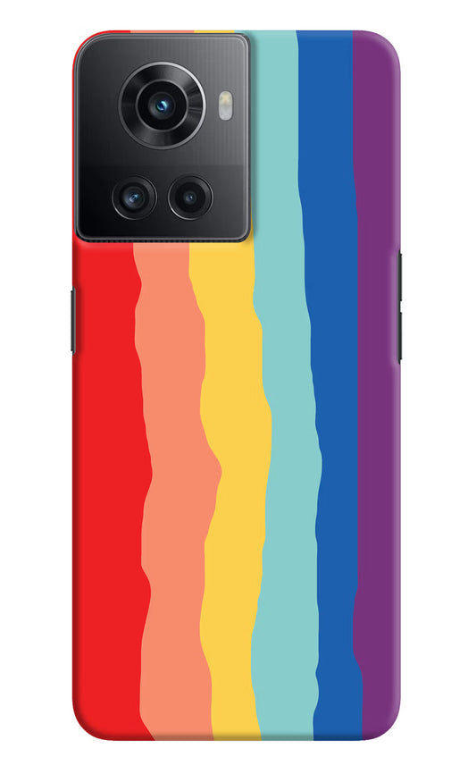 Rainbow OnePlus 10R 5G Hard Case Back Cover by Casekaro