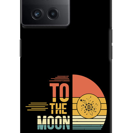 To the Moon OnePlus 10R 5G Hard Case Back Cover by Casekaro