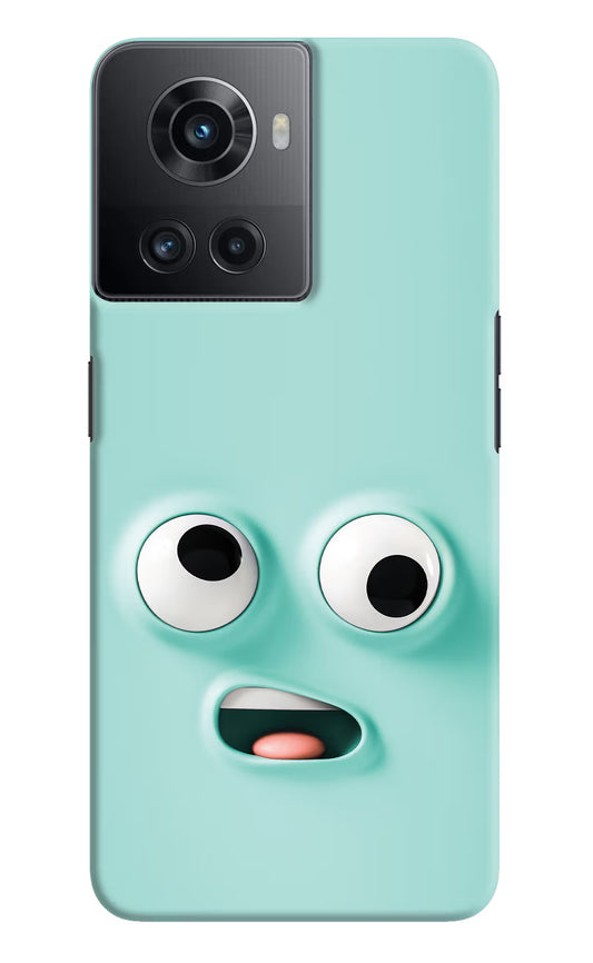 Funny Cartoon OnePlus 10R 5G Hard Case Back Cover by Casekaro