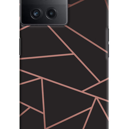 Geometric Pattern OnePlus 10R 5G Hard Case Back Cover by Casekaro
