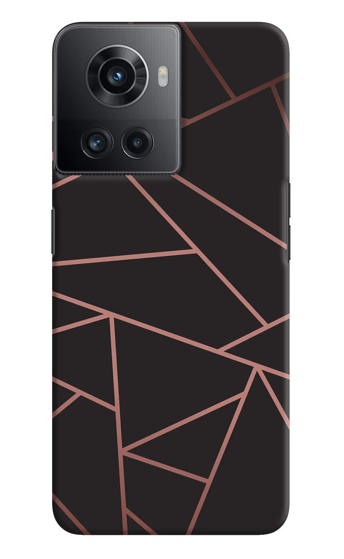 Geometric Pattern OnePlus 10R 5G Hard Case Back Cover by Casekaro