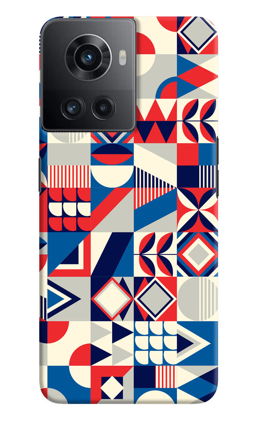 Colorful Pattern OnePlus 10R 5G Hard Case Back Cover by Casekaro