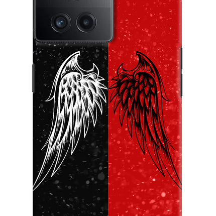 Wings OnePlus 10R 5G Hard Case Back Cover by Casekaro