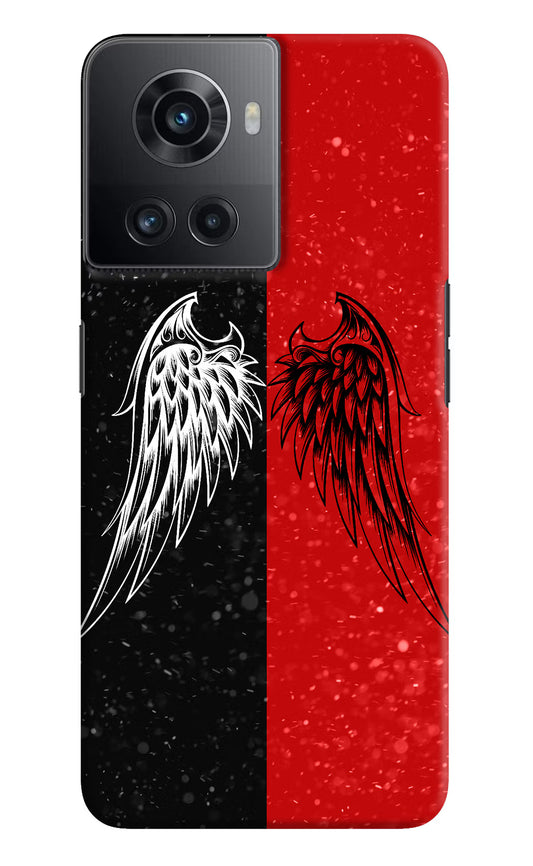 Wings OnePlus 10R 5G Hard Case Back Cover by Casekaro