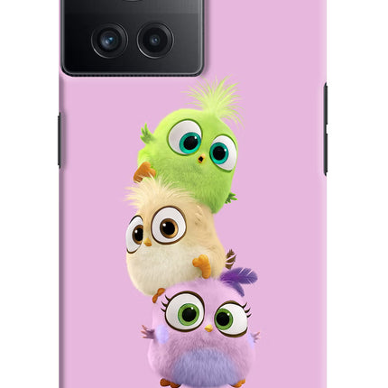 Cute Little Birds OnePlus 10R 5G Hard Case Back Cover by Casekaro