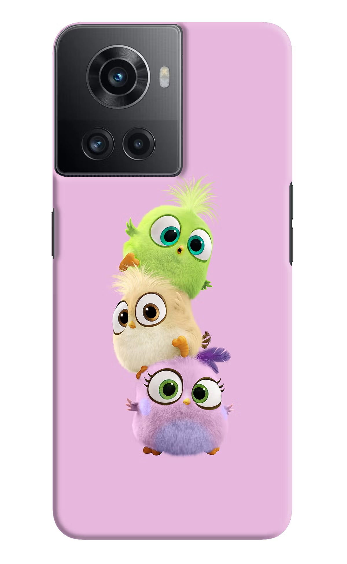 Cute Little Birds OnePlus 10R 5G Hard Case Back Cover by Casekaro