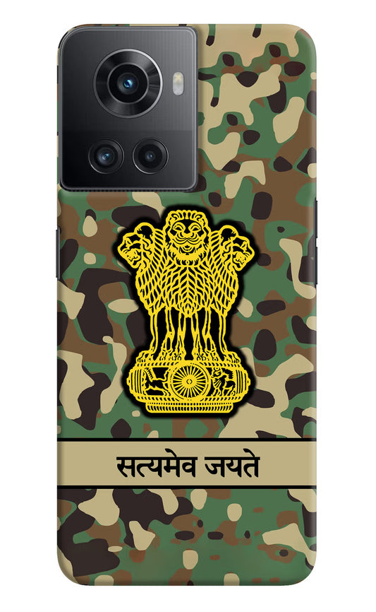 Satyamev Jayate Army OnePlus 10R 5G Hard Case Back Cover by Casekaro