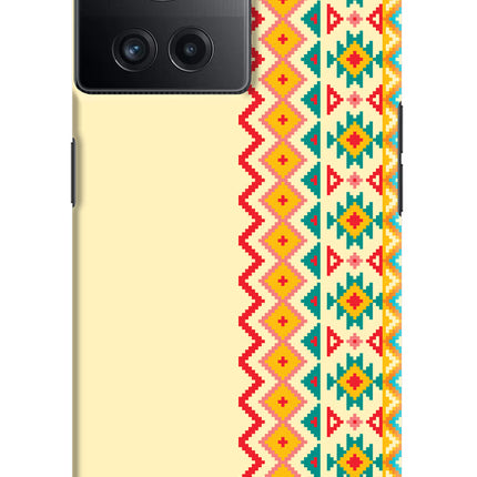Ethnic Seamless OnePlus 10R 5G Hard Case Back Cover by Casekaro