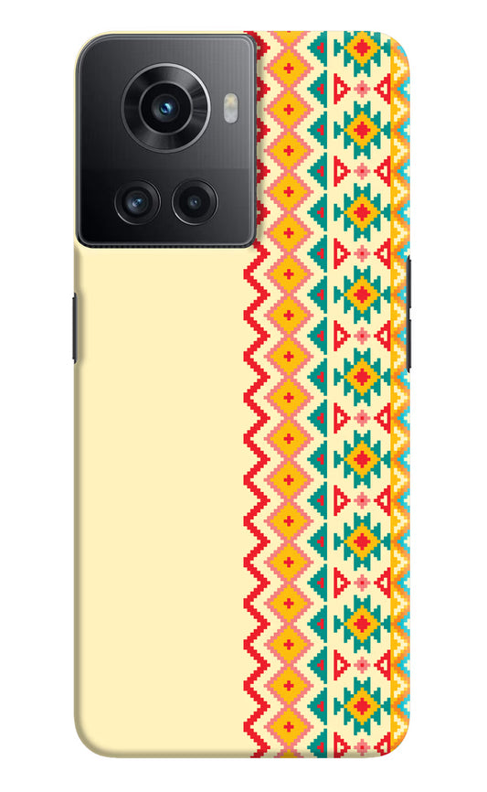 Ethnic Seamless OnePlus 10R 5G Hard Case Back Cover by Casekaro