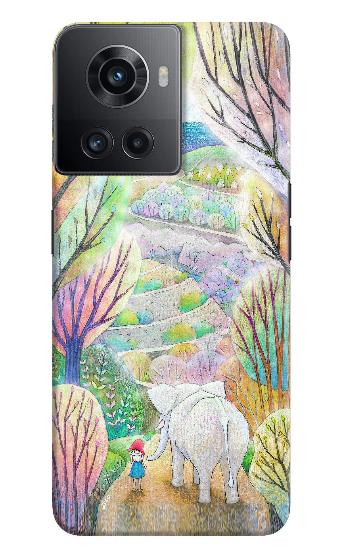 Nature Painting OnePlus 10R 5G Hard Case Back Cover by Casekaro