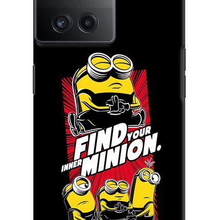 Find your inner Minion OnePlus 10R 5G Hard Case Back Cover by Casekaro