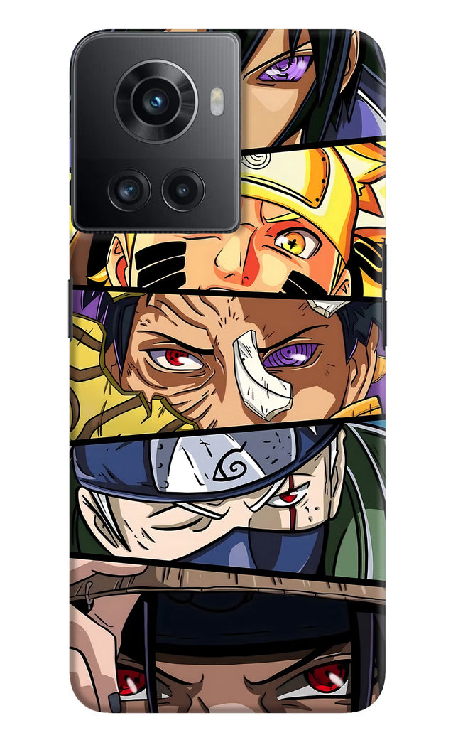 Naruto Character OnePlus 10R 5G Hard Case Back Cover by Casekaro