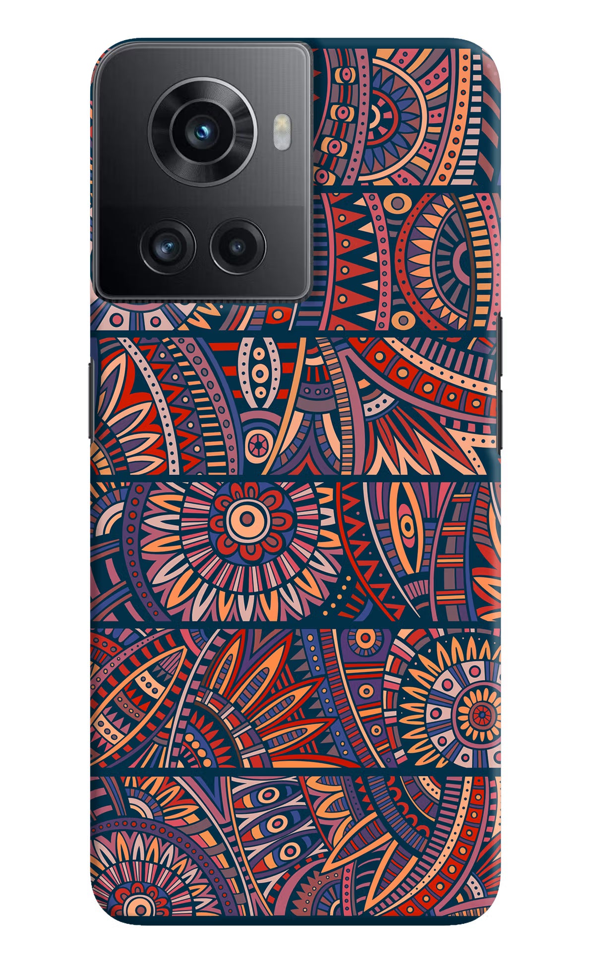 African Culture Design OnePlus 10R 5G Hard Case Back Cover by Casekaro