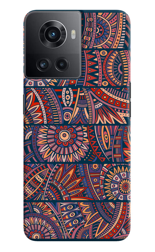 African Culture Design OnePlus 10R 5G Hard Case Back Cover by Casekaro