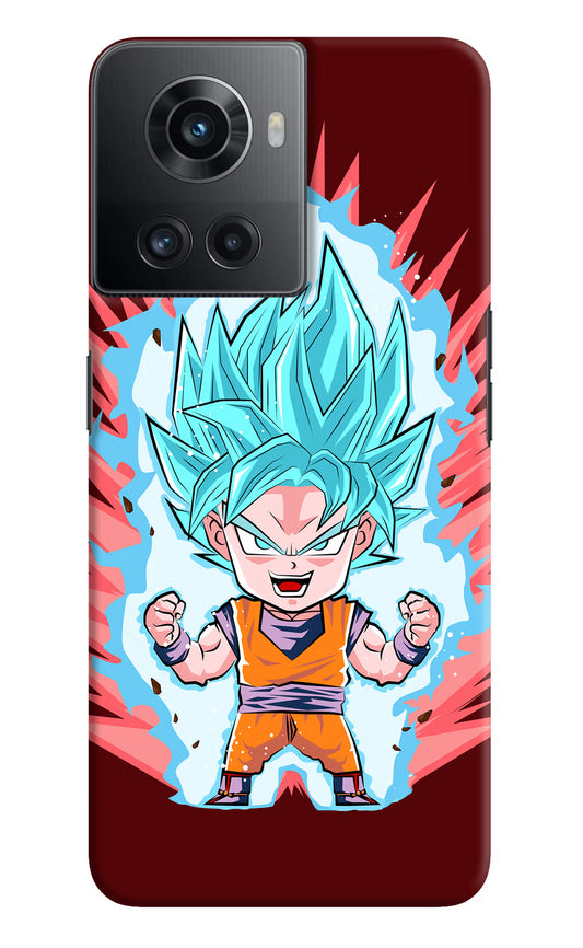 Goku Little OnePlus 10R 5G Hard Case Back Cover by Casekaro
