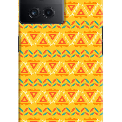 Tribal Pattern OnePlus 10R 5G Hard Case Back Cover by Casekaro
