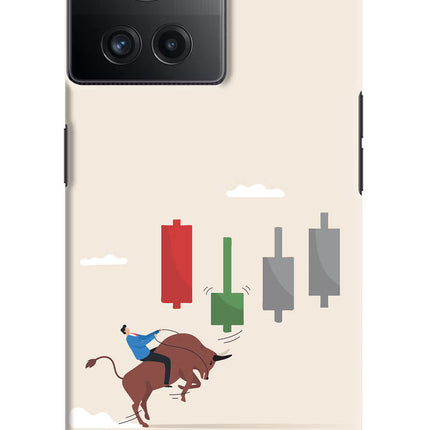 Bull Trading Momentum OnePlus 10R 5G Hard Case Back Cover by Casekaro