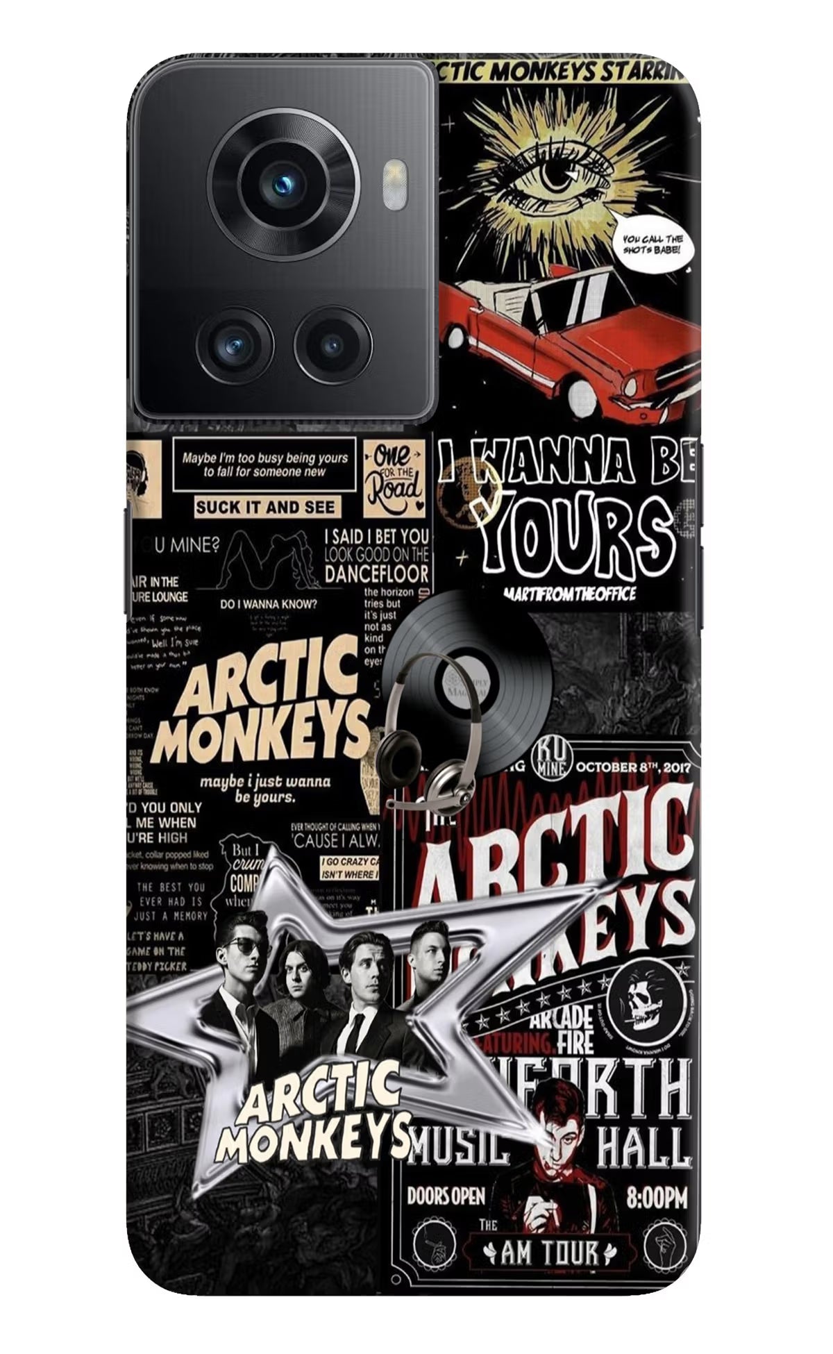 Arctic Monkeys OnePlus 10R 5G Hard Case Back Cover by Casekaro