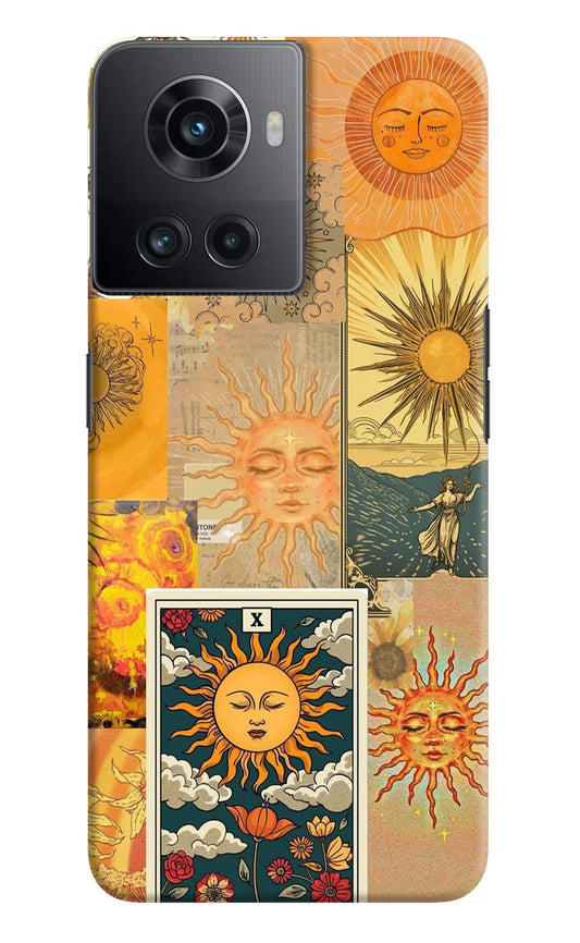 Sun OnePlus 10R 5G Hard Case Back Cover by Casekaro