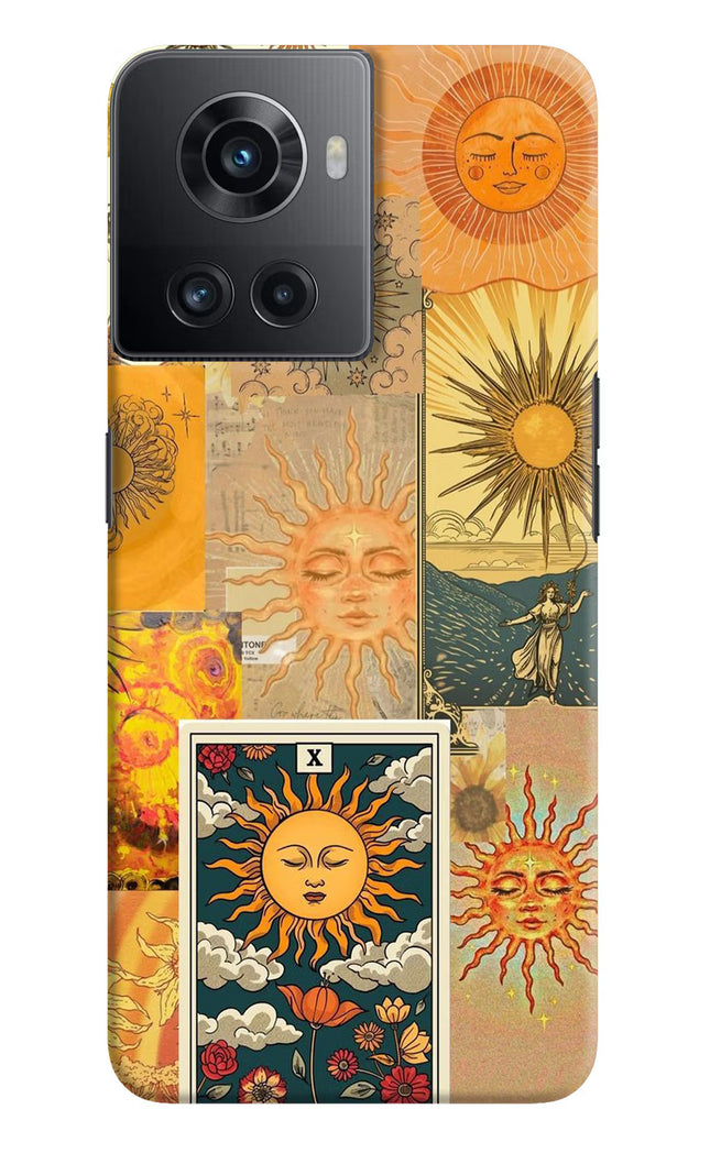 Sun OnePlus 10R 5G Hard Case Back Cover by Casekaro