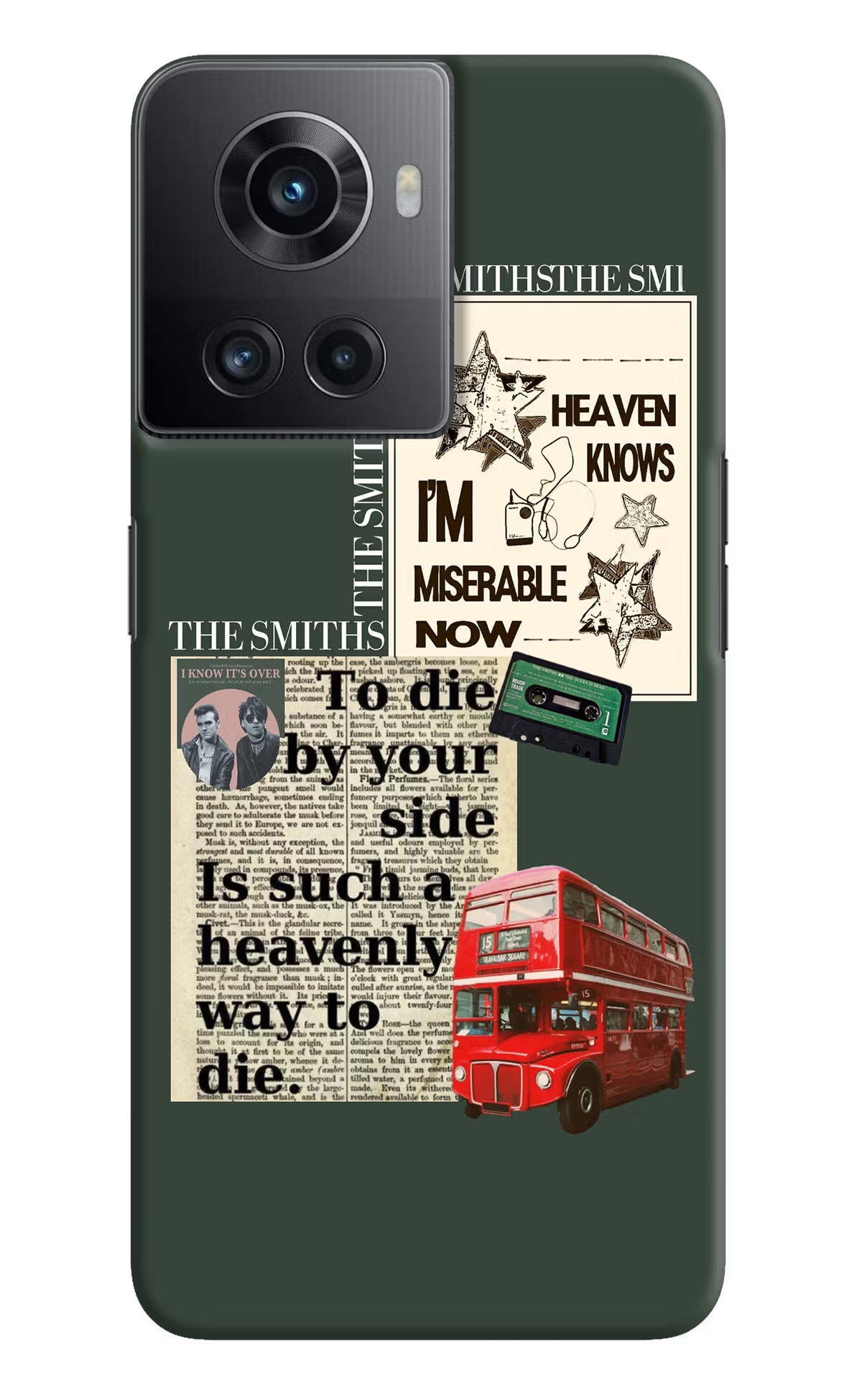 The Smiths OnePlus 10R 5G Hard Case Back Cover by Casekaro